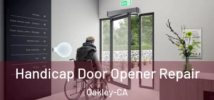  Handicap Door Opener Repair Oakley-CA